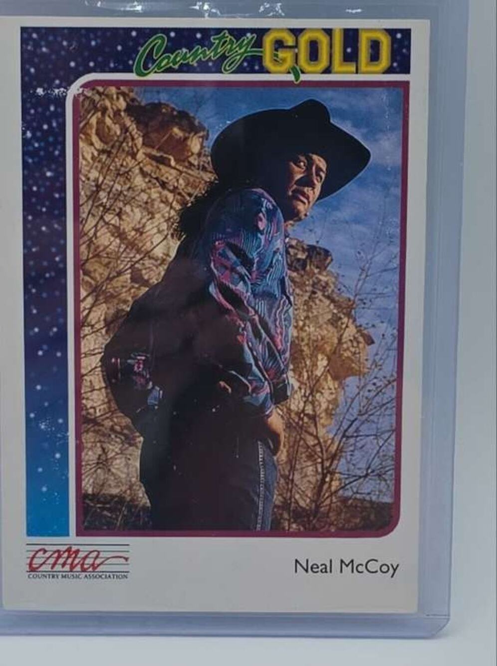 1992 Sterling Country Gold #14 Neal McCoy Card